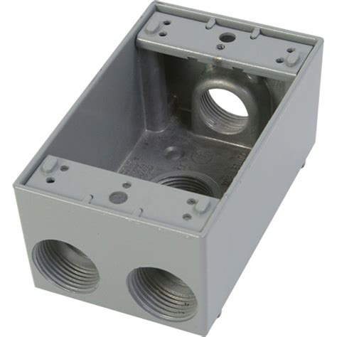 waterproof junction box for 1 inch conduit|electrical conduit outlet box.